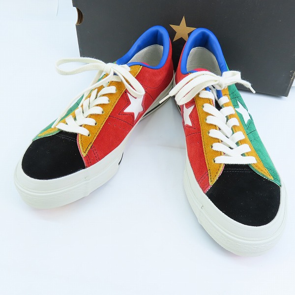 実際に弊社で買取させて頂いたCONVERSE/コンバース ONE STAR CC OX/ワンスター マルチカラー/7.5