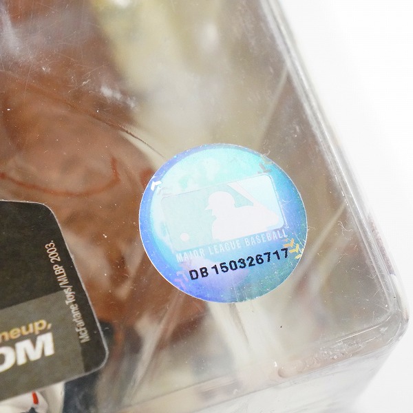 実際に弊社で買取させて頂いた【未開封】McFARLANE/マクファーレン サンフランシスコ・ジャイアンツ #25 BARRY BONDS バリー・ボンズ フィギュアの画像 4枚目