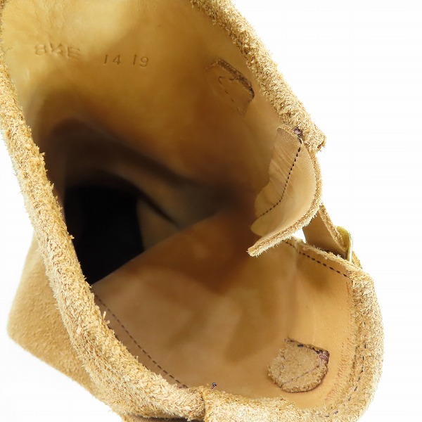 実際に弊社で買取させて頂いたWESCO/ウエスコ スウェードブーツ/8.5Eの画像 4枚目