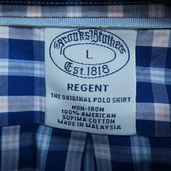 実際に弊社で買取させて頂いたBROOKS BROTHERS/ブルックスブラザーズ ボタンダウンシャツ /Lの画像 2枚目