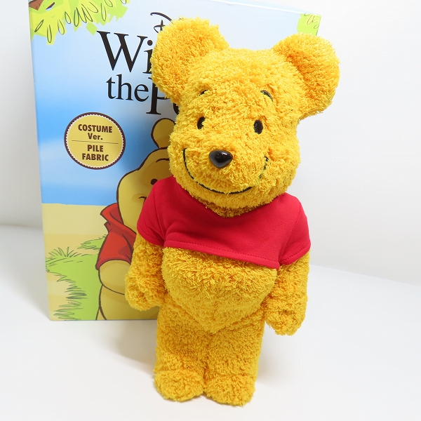実際に弊社で買取させて頂いたMEDICOM TOY/メディコムトイ BE@RBRICK/ベアブリック Disney/ディズニー Winnie the Pooh COSTUME 400％ くまのプーさん