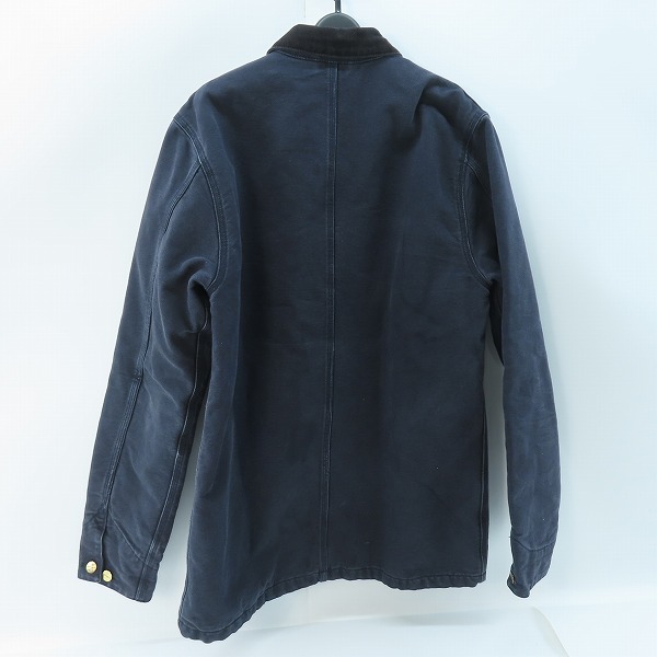 実際に弊社で買取させて頂いたSTUSSY×Carhartt/ステューシー×カーハート WIP Chore Coat チョアコート ダック地 カバーオール/Sの画像 1枚目