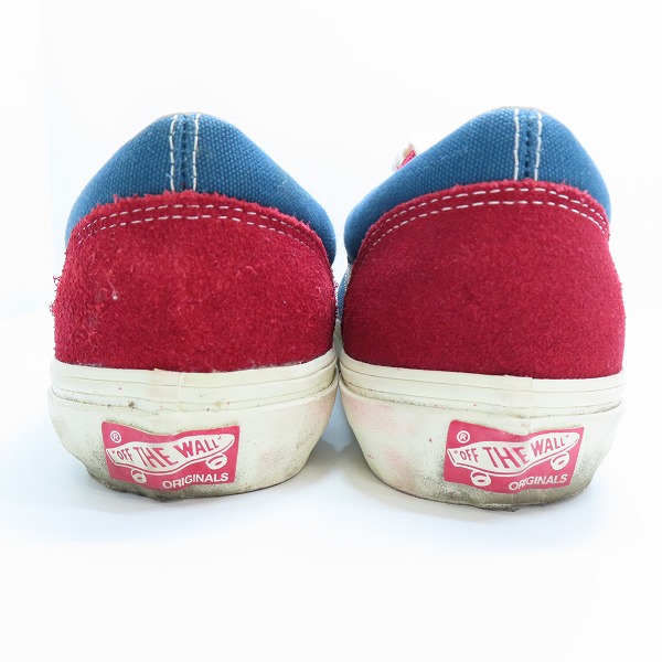 実際に弊社で買取させて頂いた【観賞用】VANS/バンズ オリジナルズ OFF THE WALL/オフ ザ ウォール ローカットスニーカー T375/8の画像 1枚目