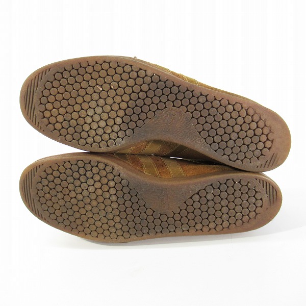 実際に弊社で買取させて頂いた【観賞用】adidas/アディダス ヴィンテージ カナダ製 TOBACCO/タバコ スエード スニーカー/7.5の画像 2枚目