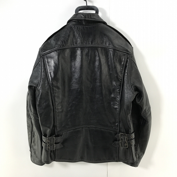 実際に弊社で買取させて頂いたHARLEY-DAVIDSON/ハーレーダビッドソン レザー シングルライダースジャケット Mの画像 1枚目