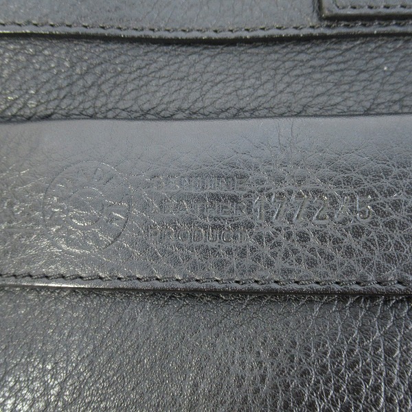 実際に弊社で買取させて頂いた【難有り】Felisi/フェリージ 1772/5 レザー ビジネスバッグ ブリーフケース/ 1772/5 ショルダーストラップ付の画像 4枚目