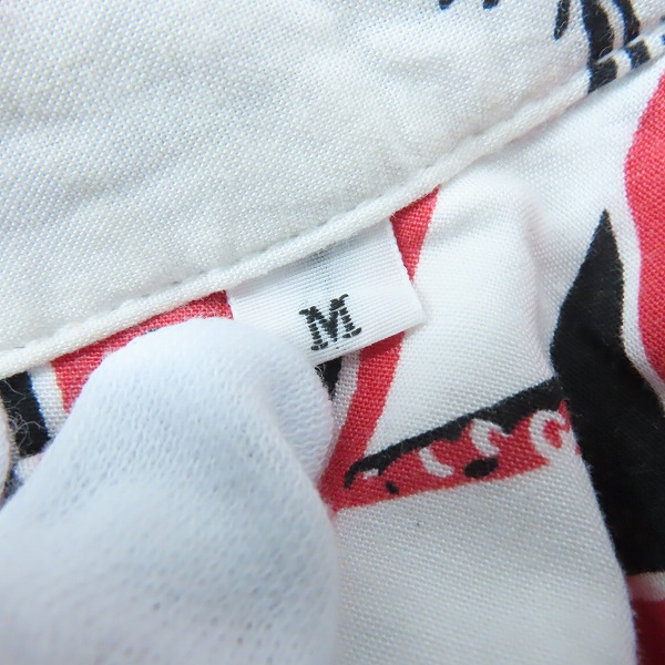 実際に弊社で買取させて頂いたSCHOTT/ショット アロハシャツ 3185020/Mの画像 3枚目