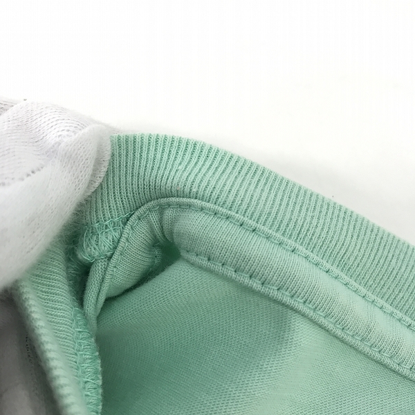 実際に弊社で買取させて頂いたdoublet/ダブレット  21SSCHAIN FRINGE EMBROIDERY T-SHIRTSチェーン 刺繍 ロゴTシャツ  21SS36CS174/Lの画像 6枚目