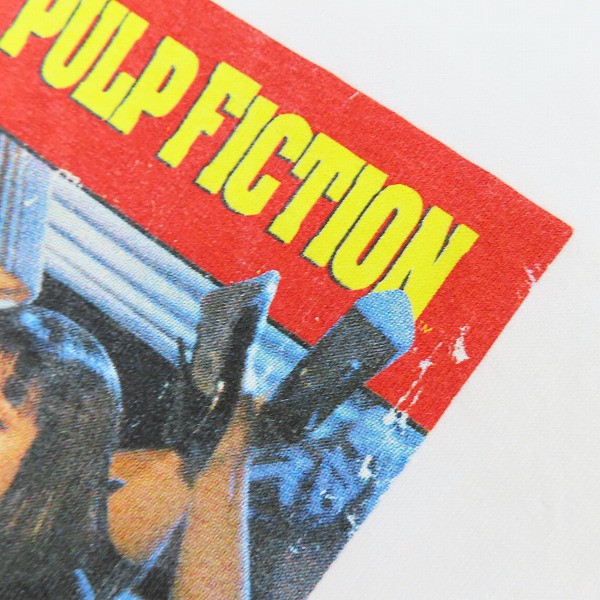 実際に弊社で買取させて頂いたWACKO MARIA/ワコマリア PULP FICTION CREW NECK LONG SLEEVE T-SHIRT (TYPE-3) ロングTシャツ PF-WM-LT03/Lの画像 6枚目