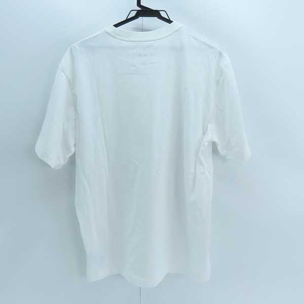 実際に弊社で買取させて頂いたY3/ワイスリー adidas/アディダス×Yohji Yamamoto/ヨウジヤマモト M REG SS TEE ロゴTシャツ JD9829/Mの画像 1枚目