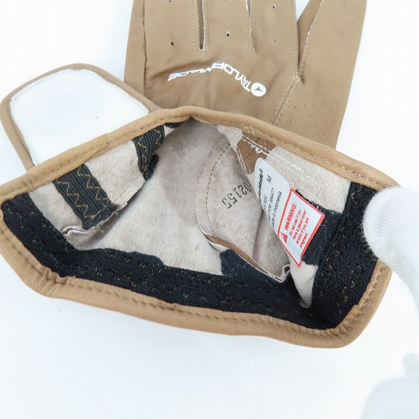 実際に弊社で買取させて頂いたKith×TaylorMade/キス×テーラーメイド MADE TP GOLF GLOVE ゴルフグローブ ブラウン/23～24cm/Mの画像 4枚目