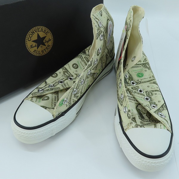 実際に弊社で買取させて頂いたCONVERSE/コンバース ALL STAR/オールスター DOLLAR ハイカットスニーカー/8