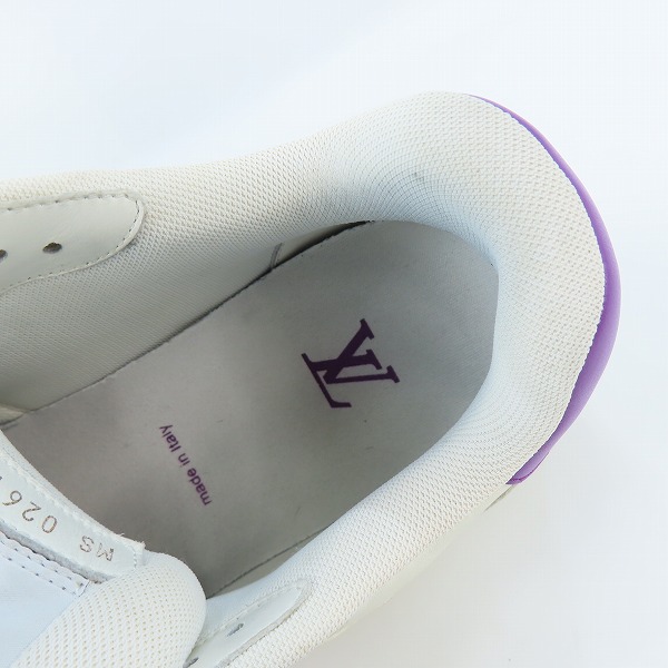 実際に弊社で買取させて頂いたLOUISVUITTON/ルイヴィトン LVトレイナーライン スニーカー 5.5の画像 4枚目