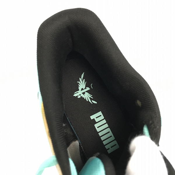 実際に弊社で買取させて頂いたPuma/プーマ MB02 Honeycomb/ハニカム ラメロ・ボール シグネイチャーモデル"Turquoise/Black/Yellow" 377590-01/27.5の画像 4枚目