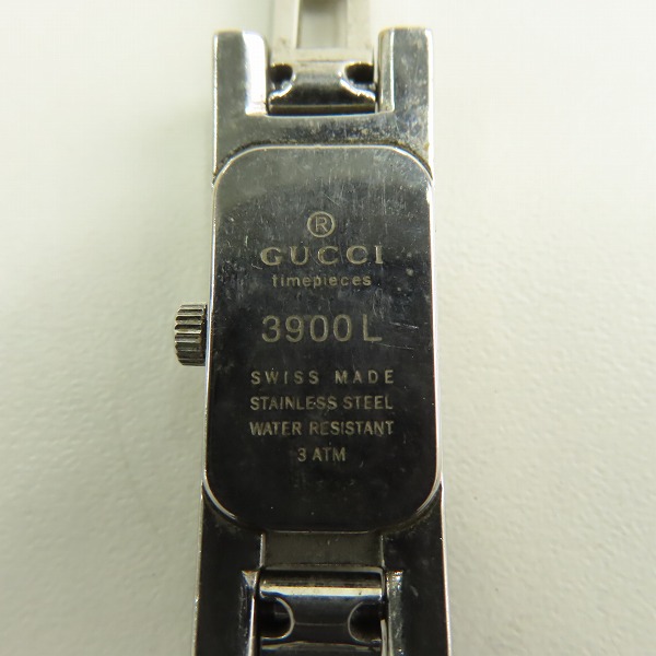 実際に弊社で買取させて頂いたGUCCI/グッチ クォーツ レディース 腕時計 3900L【動作未確認】の画像 5枚目