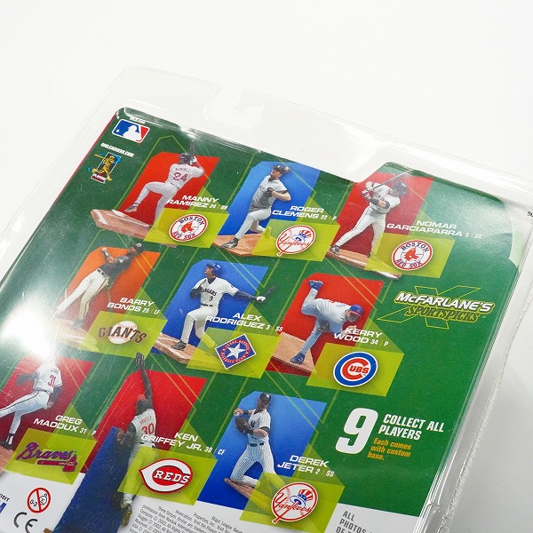 実際に弊社で買取させて頂いた【未開封】McFARLANE TOYS/マクファーレントイズ シンシナティ・レッズ #30 KEN GRIFFEY JR. ケン・グリフィー・ジュニアの画像 6枚目