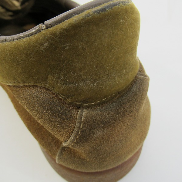 実際に弊社で買取させて頂いた【観賞用】adidas/アディダス ヴィンテージ カナダ製 TOBACCO/タバコ スエード スニーカー/7.5の画像 9枚目