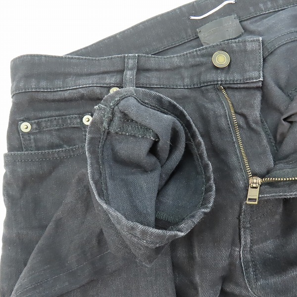 実際に弊社で買取させて頂いたSAINT LAURENT PARIS/サンローラン パリ ストレッチ スキニー 525173 YG869/31の画像 6枚目