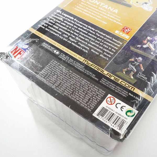 実際に弊社で買取させて頂いた【未開封】McFARLANE TOYS NFL LEGENDS サンフランシスコフォーティナイナーズ JOE MONTANA/ジョーモンタナの画像 8枚目