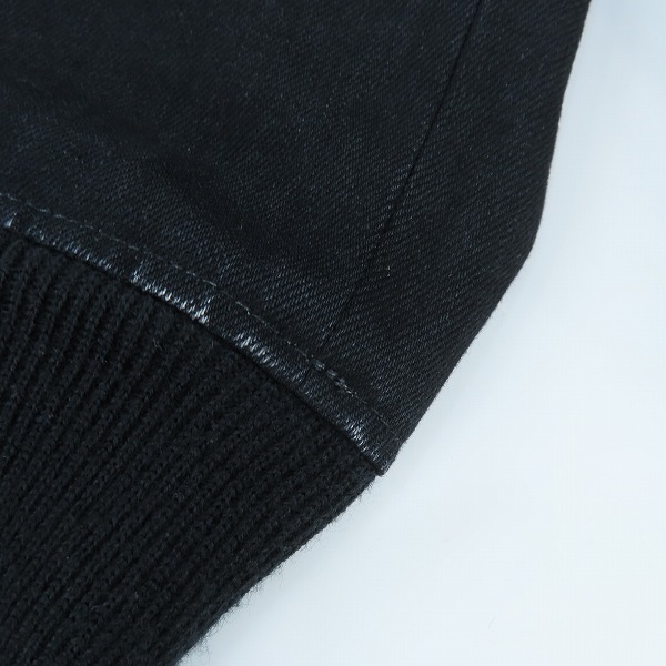 実際に弊社で買取させて頂いたNEIGHBOR HOOD/ネイバーフッド 20SS TANKERS-D/C-JKT BLACK ジャケット 201NYNH-JKM02/Lの画像 7枚目