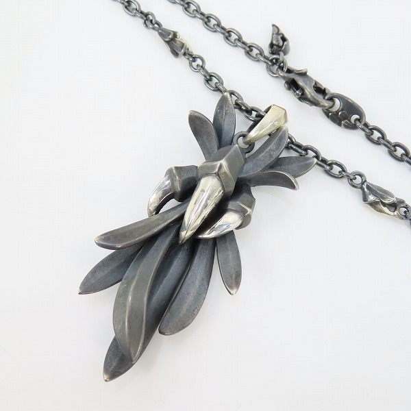 実際に弊社で買取させて頂いたBloody Mary/ブラッディマリー シンボル 象徴 ダストカラー ペンダントトップ/チェーン付き