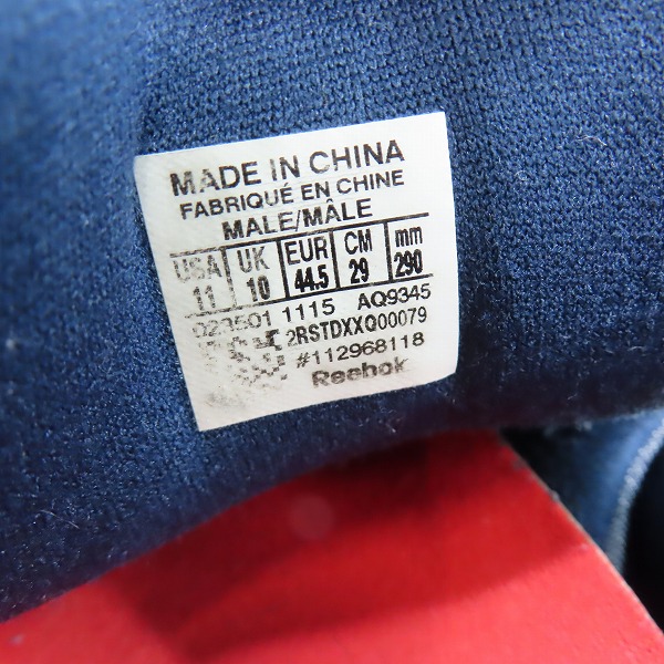 実際に弊社で買取させて頂いたReebok×ZOZOTOWN/リーボック×ゾゾタウン INSTAPUMP FURY/インスタポンプフューリー 10周年記念 デニム AQ9345/29の画像 5枚目