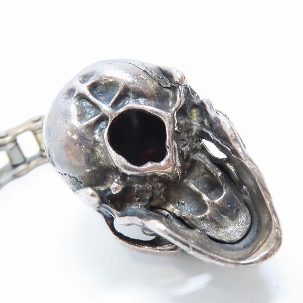 実際に弊社で買取させて頂いたGabor/ガボール マスター ラージ スカル w/バイク チェーン ウォレット ハンガーの画像 5枚目