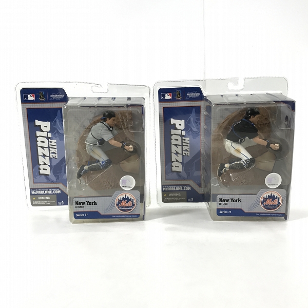 実際に弊社で買取させて頂いた【未開封】McFARLANE TOYS/マクファーレントイズ ニューヨーク・メッツ MIKE Piazza フィギュア 2点セット