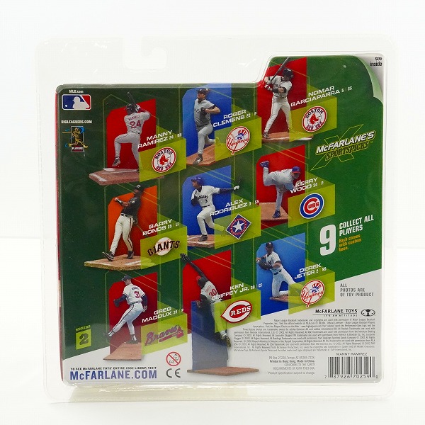 実際に弊社で買取させて頂いた【未開封】McFARLANE TOYS/マクファーレントイズ ボストン・レッドソックス #24 MANNY RAMIREZ マニー・ラミレス フィギュアの画像 1枚目