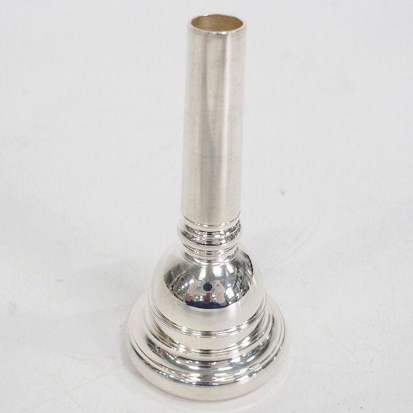 実際に弊社で買取させて頂いたLASKEY/ラスキー 48C トロンボーン用 マウスピース シルバーの画像 2枚目