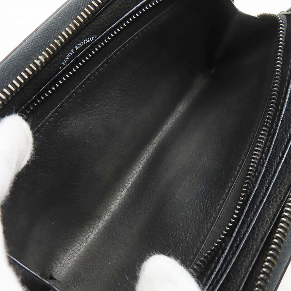 実際に弊社で買取させて頂いたfoot the coacher/フットザコーチャー LONG ZIP WALLET ラウンドジップ長財布 fta2234002の画像 4枚目