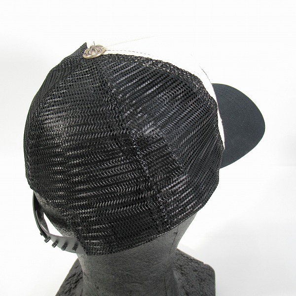 実際に弊社で買取させて頂いたCHROME HEARTS/クロムハーツ CHクロスボタン トラッカーキャップの画像 3枚目