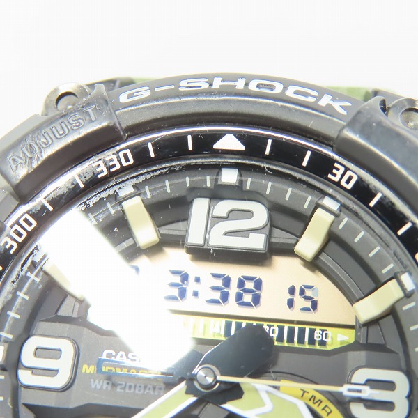 実際に弊社で買取させて頂いたG-SHOCK/Gショック MUDMASTER MASTER OF G マッドマスター/ツインセンサー搭載 GG-1000-1A3JFの画像 7枚目