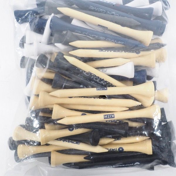実際に弊社で買取させて頂いた【未開封】Kith×TaylorMade/キス×テーラーメイド WOODEN TEES ゴルフ ティー 150個の画像 2枚目
