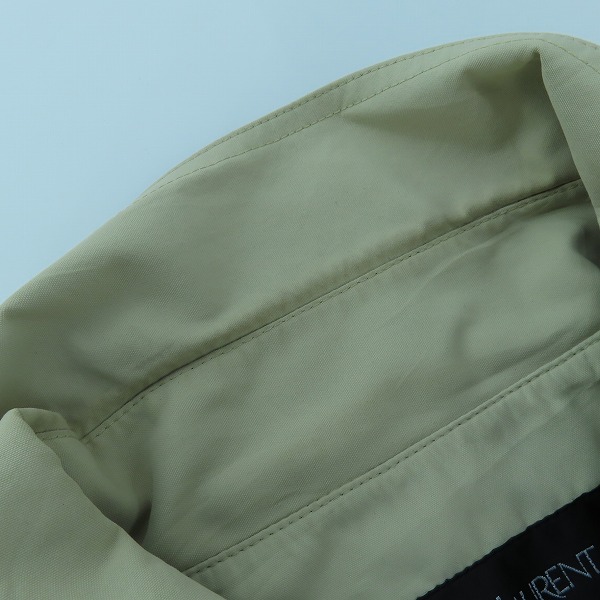 実際に弊社で買取させて頂いたYSL/YVES SAINT LAURENT/イヴサンローラン ロゴ刺繍 ジップブルゾン の画像 5枚目