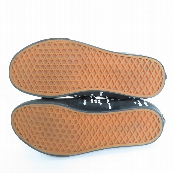 実際に弊社で買取させて頂いたVANS/バンズ SK8-HI/スケートハイ ペンキデザイン ハイカットスニーカー/8.5の画像 2枚目