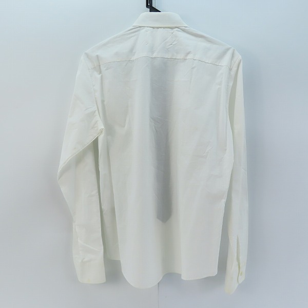 実際に弊社で買取させて頂いたMaison Margiela/マルジェラ ネクタイデザインボタンシャツ/44の画像 1枚目