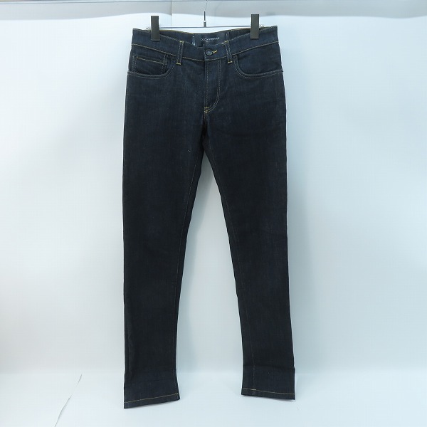 実際に弊社で買取させて頂いた【JPタグ】DOLCE&GABBANA/ドルチェ&ガッバーナ  ストレッチ デニムパンツ G647LD/G8Q24 /44