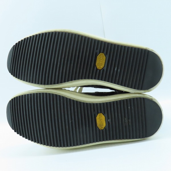 実際に弊社で買取させて頂いたRick Owens/リックオウエンス RAMONES/ラモーンズ サイドジップ スニーカー/39Dの画像 2枚目