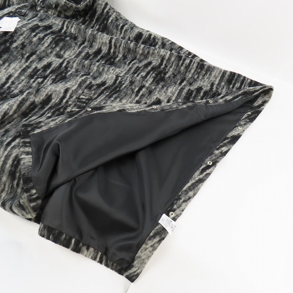 実際に弊社で買取させて頂いた【未使用】NO ID./ノーアイディー ハイカラー ポンチョコート 453006-641C/ONEの画像 6枚目