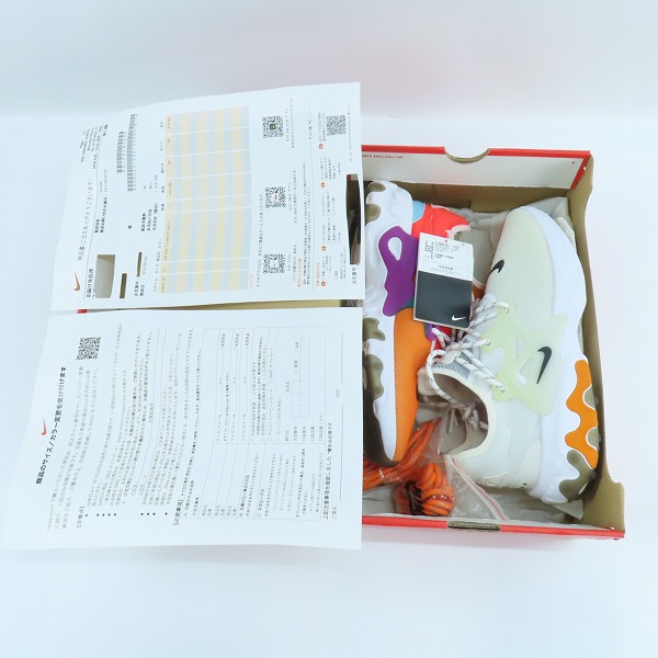 実際に弊社で買取させて頂いた【未使用】 NIKE×BEAMS/ナイキ×ビームス REACT PRESTO/リアクト プレスト 達磨 CJ8016-107/27の画像 9枚目