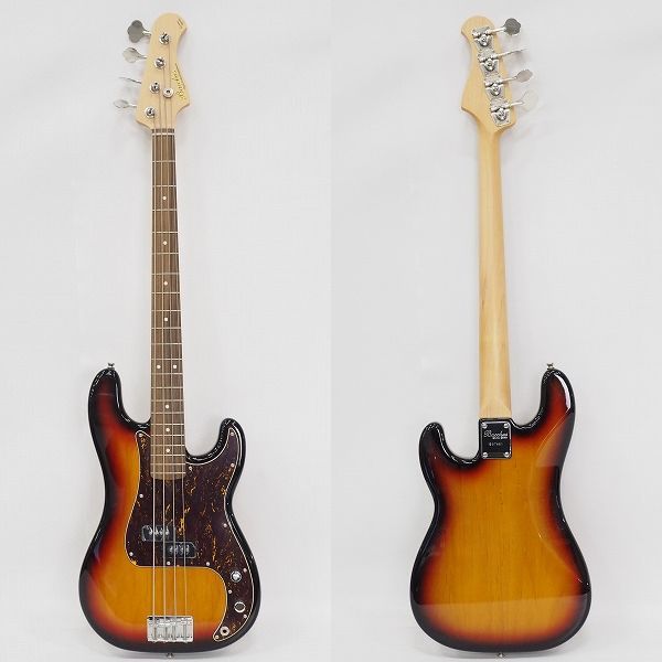 実際に弊社で買取させて頂いた【難有り】Bacchus/バッカス BPB-600G プレシジョンベースType 4弦エレキベース ソフトケース付の画像 1枚目