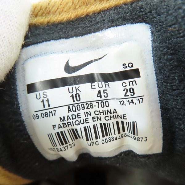 実際に弊社で買取させて頂いたNIKE×ATMOS/ナイキ×アトモス AIR MAX 1 DLX/エアマックス1 アニマルパック 2.0 AQ0928-700/29の画像 5枚目