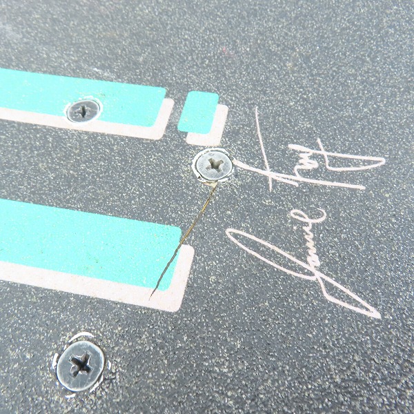 実際に弊社で買取させて頂いたBAKER×RVCA/ベイカー×ルーカ スケートボード/スケボー コンプリートデッキ/THUNDER トラックの画像 8枚目