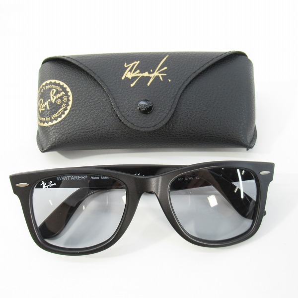 実際に弊社で買取させて頂いたRay-Ban/レイバン WAYFARER/ウェイファーラー サングラス RB2140-F 901の画像 9枚目