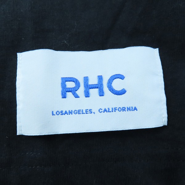 実際に弊社で買取させて頂いたRHC Ron Herman×Champion/ロンハーマン×チャンピオン ロゴ Tシャツ ブラック C3-E118/Mの画像 3枚目