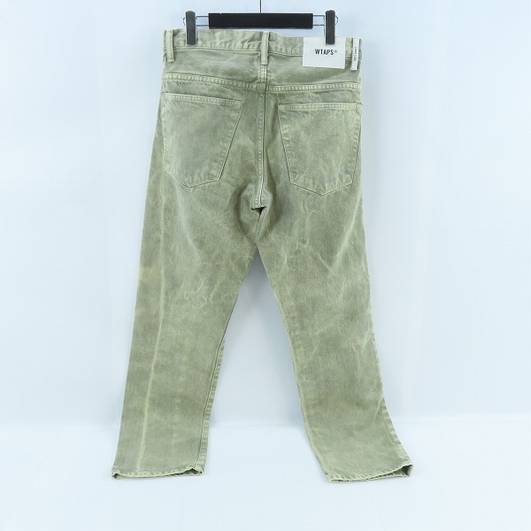 実際に弊社で買取させて頂いた【未使用】WTAPS/ダブルタップス 21AW BAGGY 01 バギーパンツ 212WVDT-PTM05 OLIVE DRAB/Sの画像 1枚目