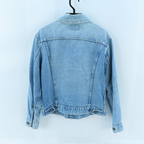 実際に弊社で買取させて頂いたLevi's/リーバイス ボタン裏刻印1/ヴィンテージ デニムジャケット/Gジャン 70505-0213/40の画像 1枚目