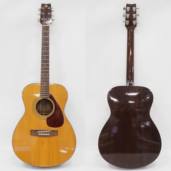 実際に弊社で買取させて頂いた★【使用感有り】YAMAHA/ヤマハ FG-130 アコースティックギター/アコギ 日本製 ソフトケース付の画像 1枚目