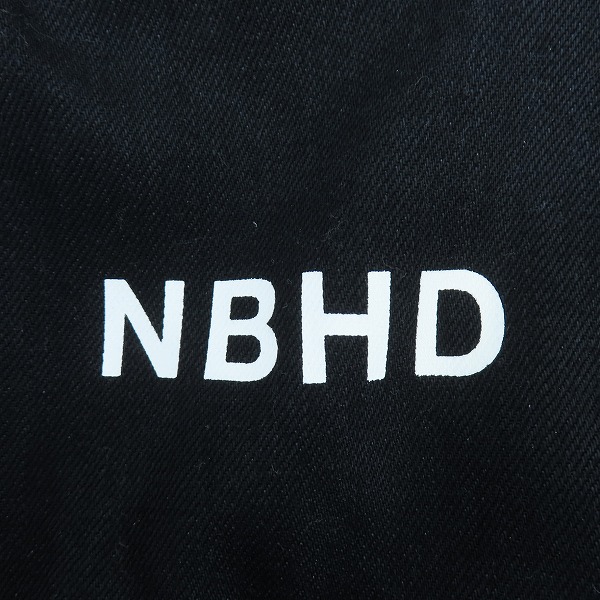 実際に弊社で買取させて頂いたNEIGHBOR HOOD/ネイバーフッド 20SS TANKERS-D/C-JKT BLACK ジャケット 201NYNH-JKM02/Lの画像 6枚目